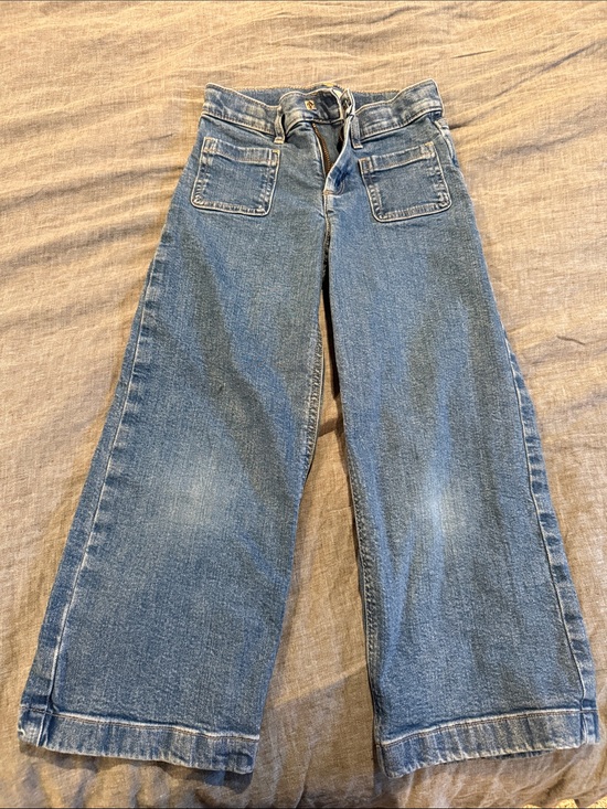 Crewcuts Denim - Crewcuts Women's Wide-Leg Denim Jeans - Blue